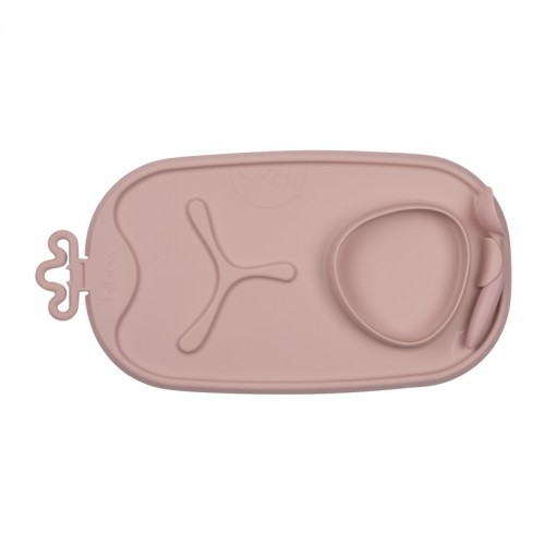 B.Box Roll + Go Mealtime Mat with Spoon | Travel Friendly | 6 months+